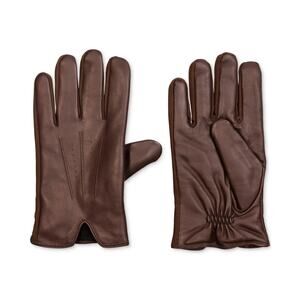 Isotoner Signature Men's Smartouch Touchscreen Stretch Gloves Medium Brown NWT